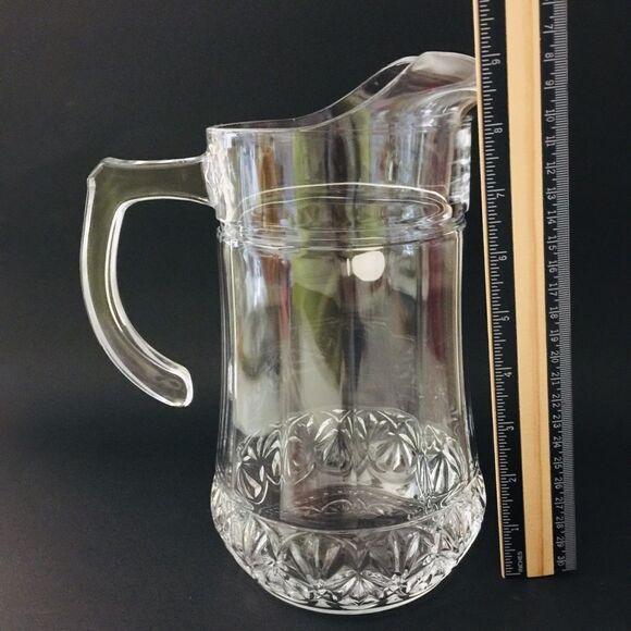 Cristal de Flandre France Fascination Jug Pitcher - Picture 7 of 8